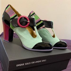 Fluevog heels size 7